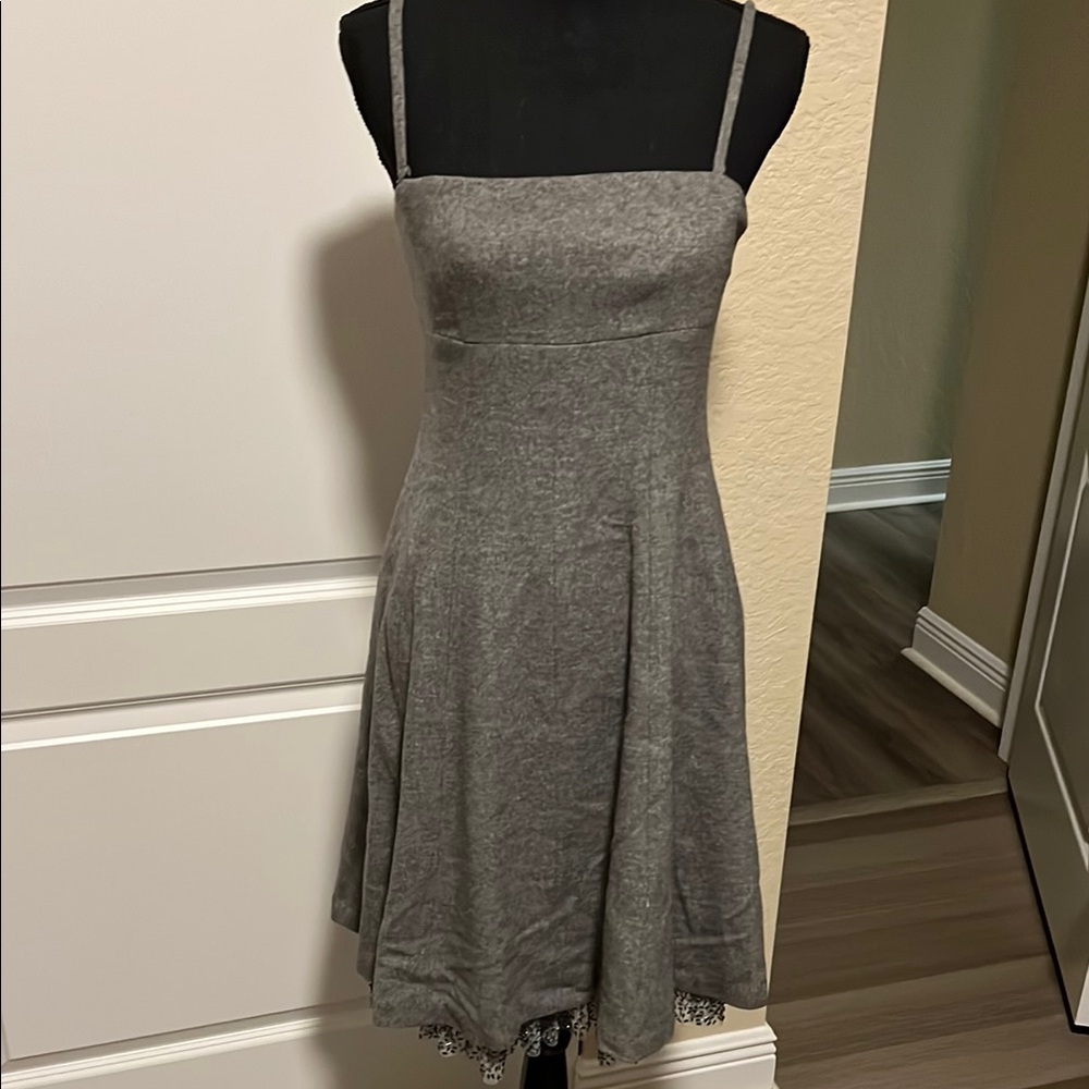 Elegant Gray Women's Dress